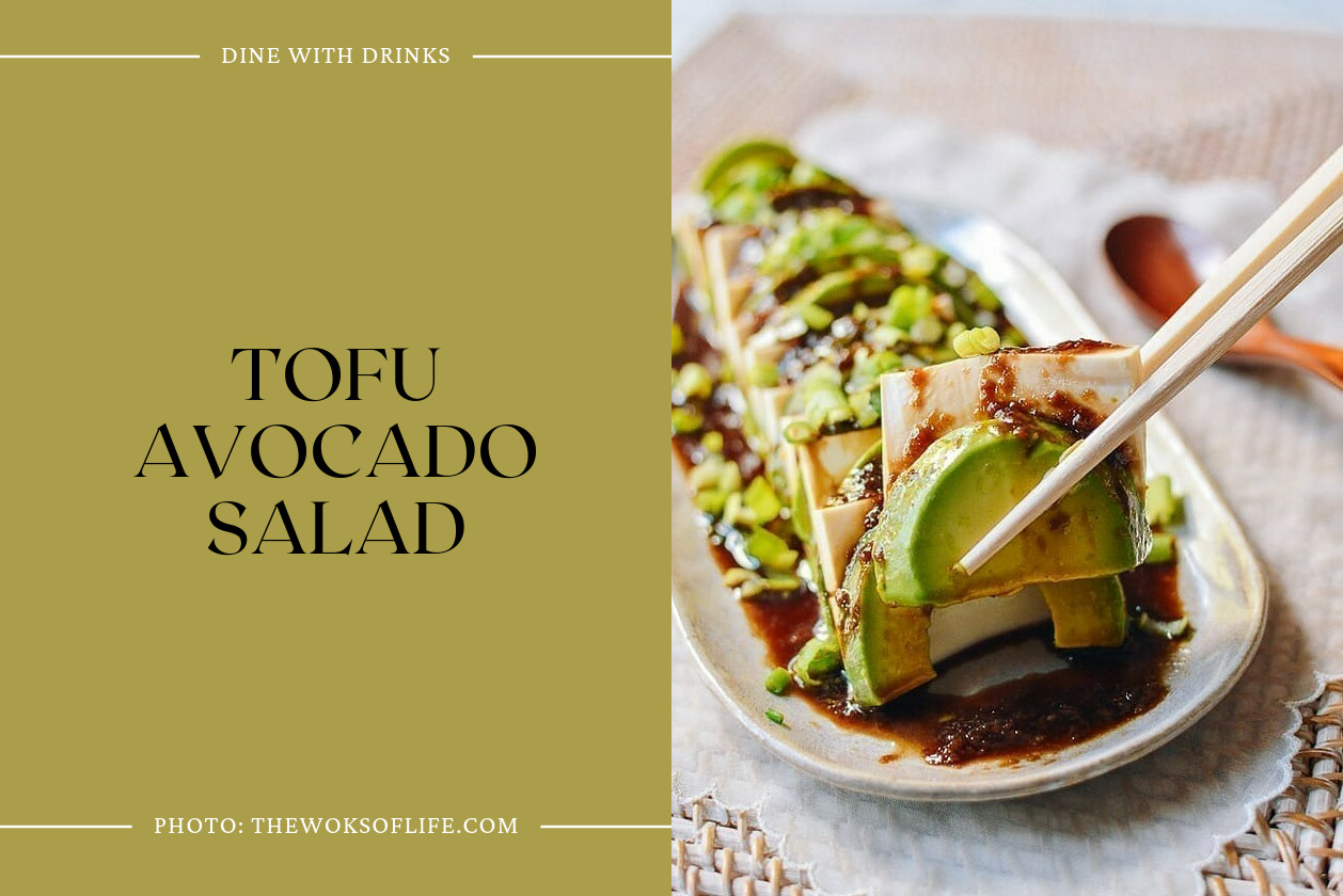 Tofu Avocado Salad