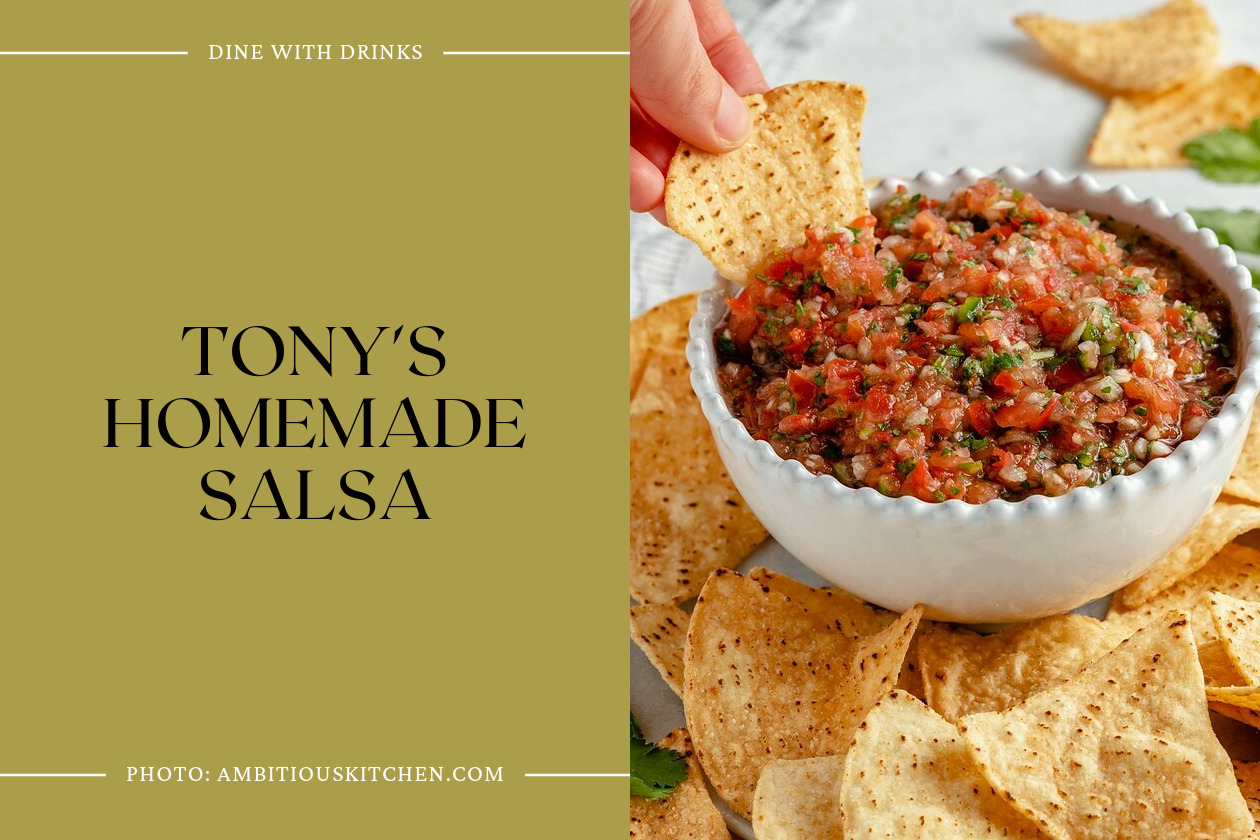Tony's Homemade Salsa