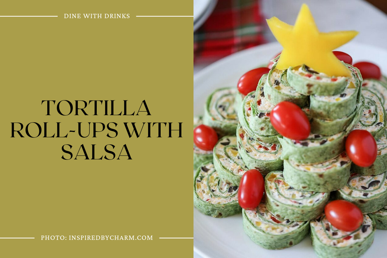 Tortilla Roll-Ups With Salsa