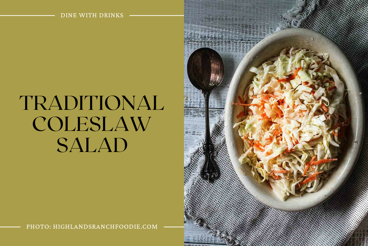 Traditional Coleslaw Salad