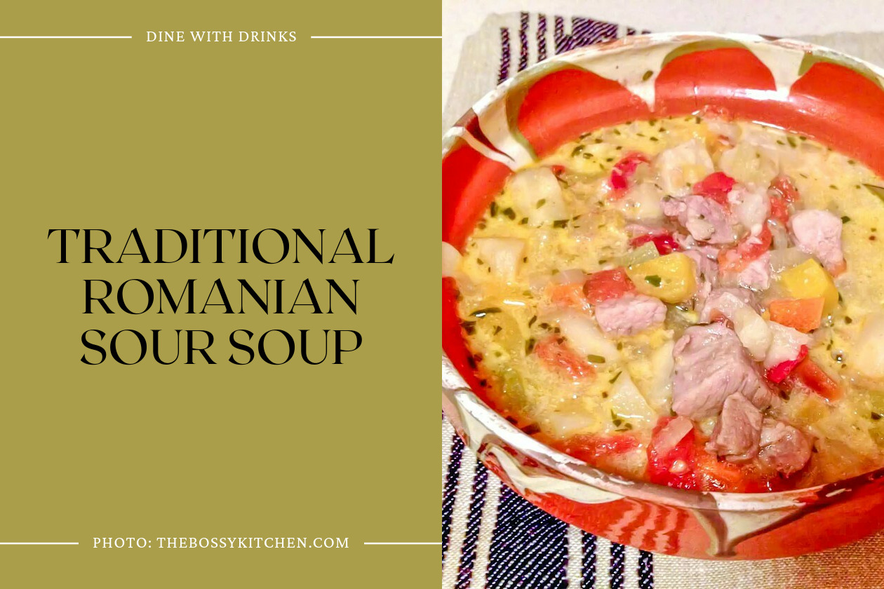 Traditional Romanian Sour Soup