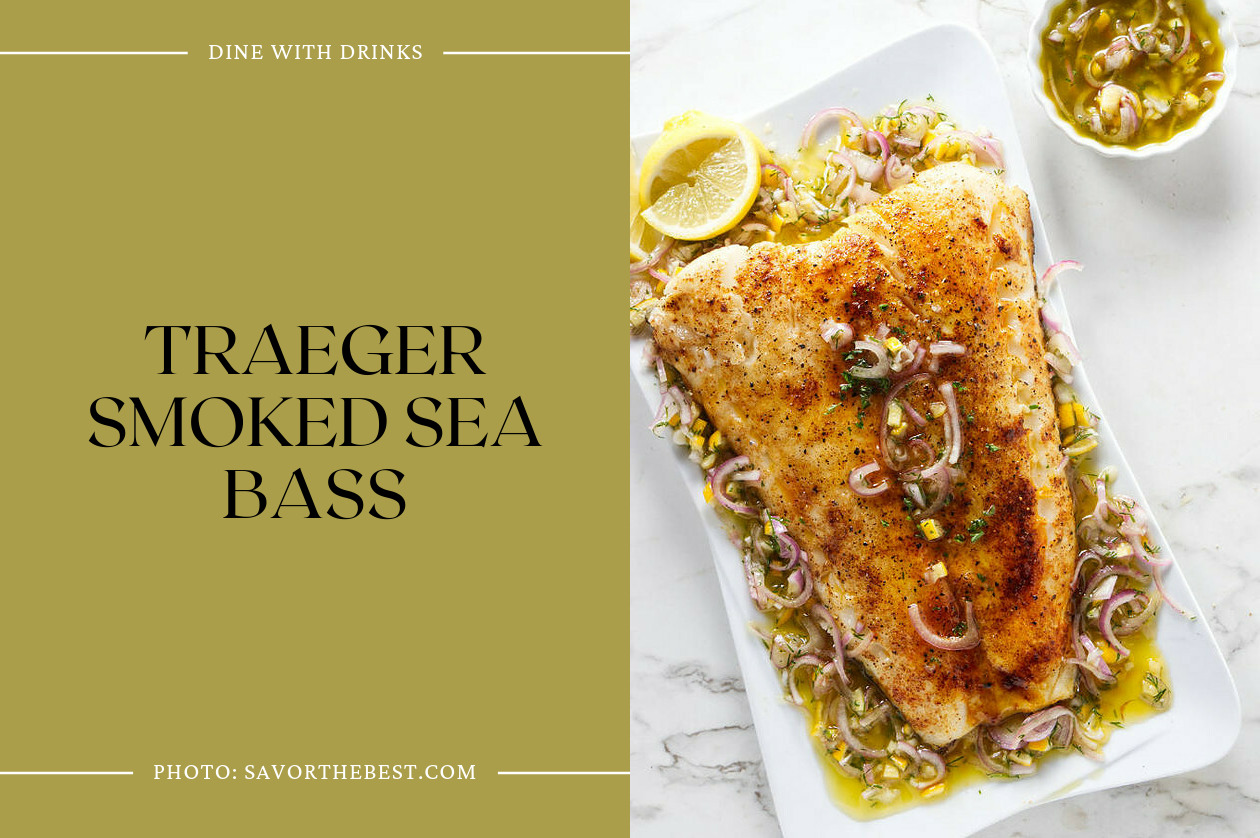 Traeger Smoked Sea Bass