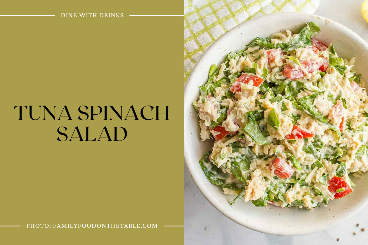 Tuna Spinach Salad