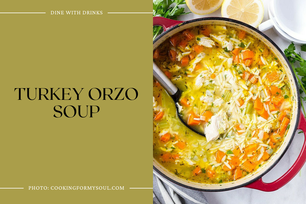 Turkey Orzo Soup