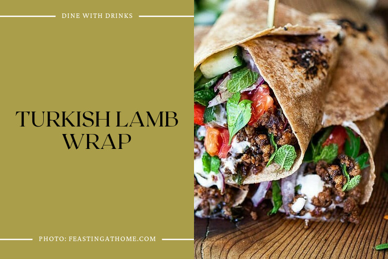 Turkish Lamb Wrap