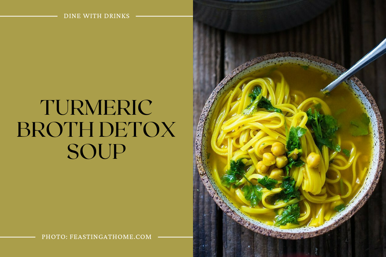 Turmeric Broth Detox Soup