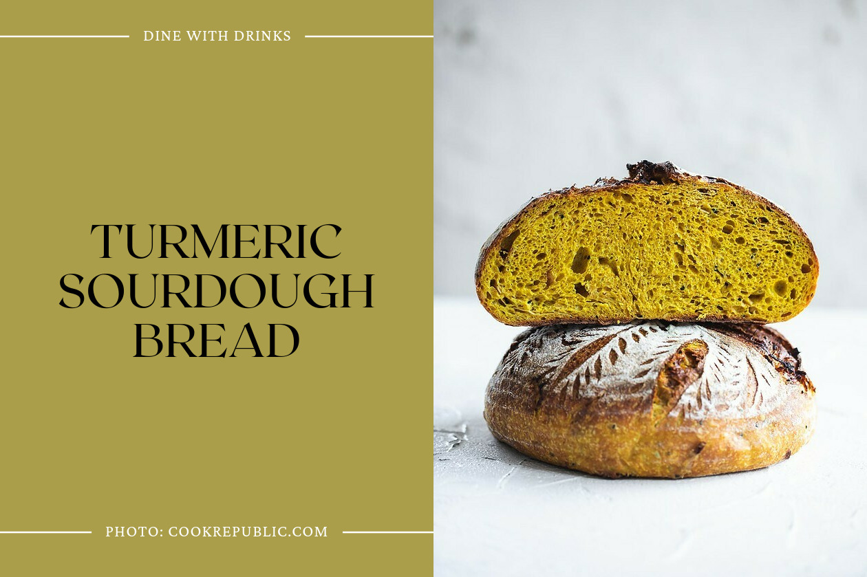 Turmeric Sourdough Bread