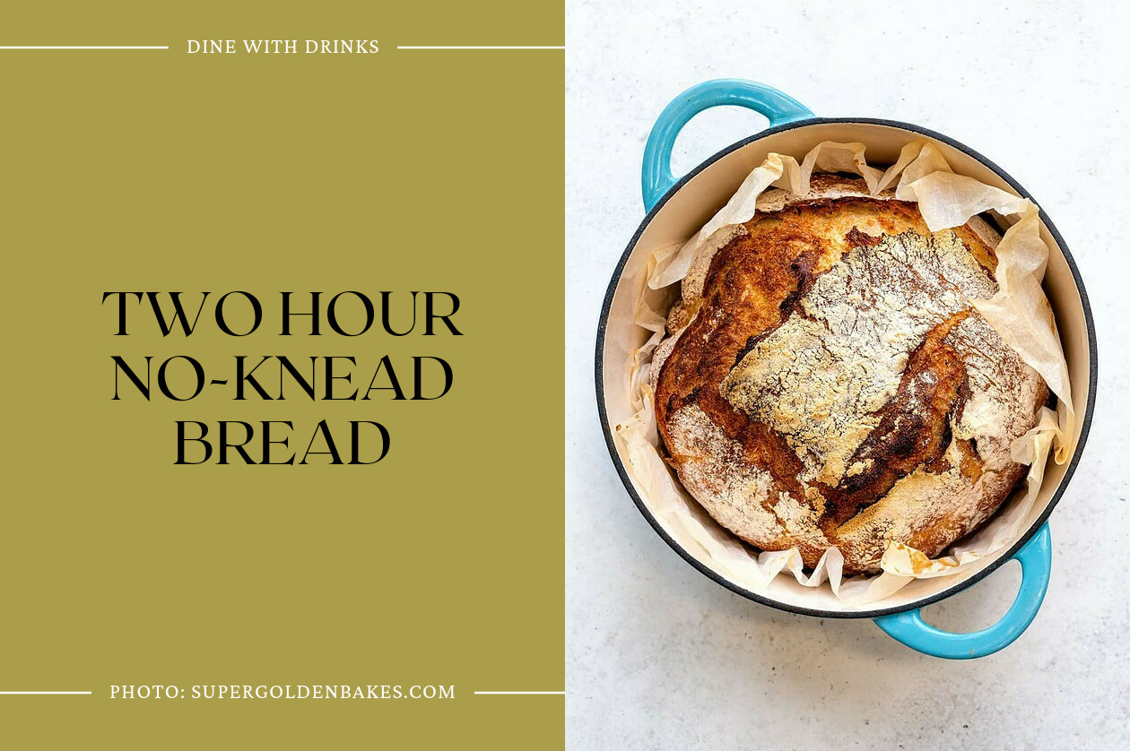 Two Hour No-Knead Bread