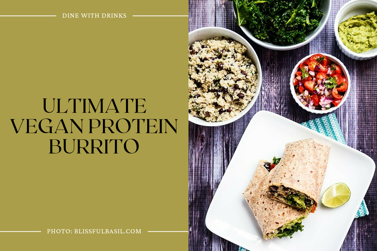Ultimate Vegan Protein Burrito