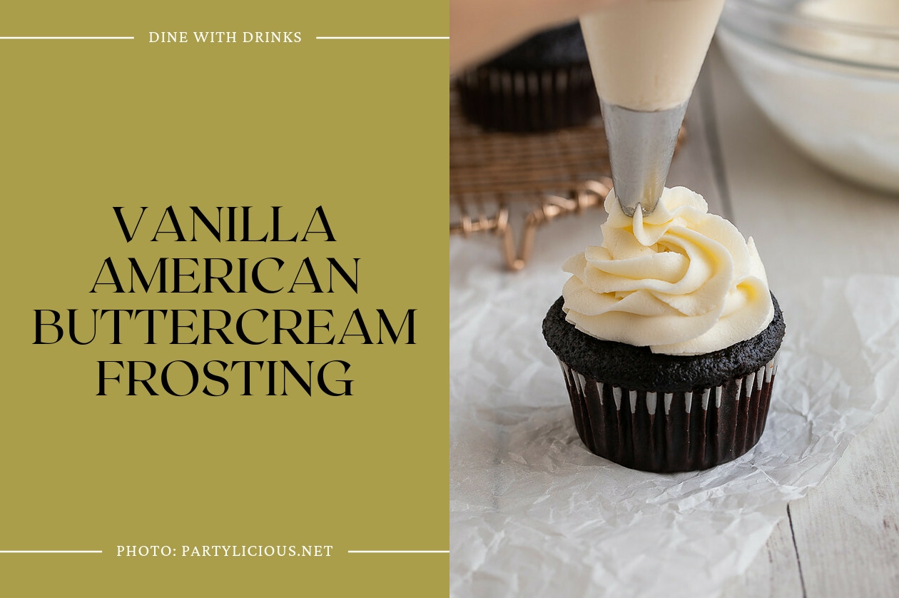 Vanilla American Buttercream Frosting