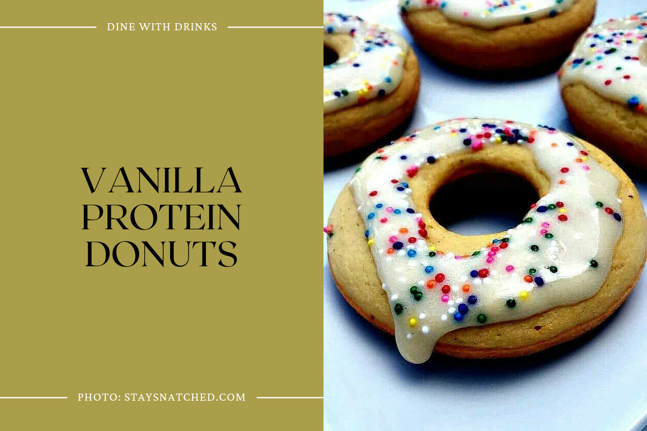 Vanilla Protein Donuts