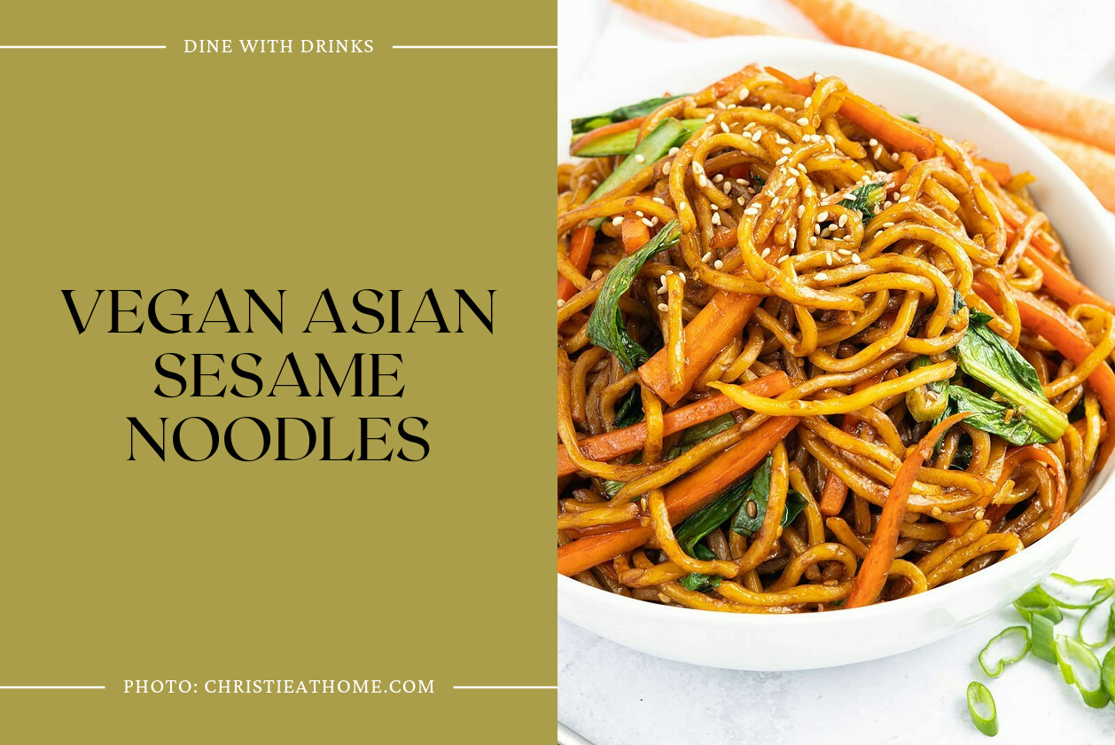 Vegan Asian Sesame Noodles
