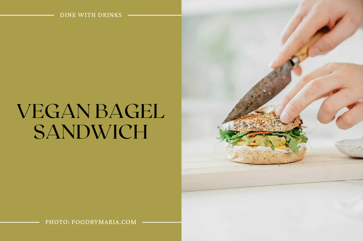 Vegan Bagel Sandwich