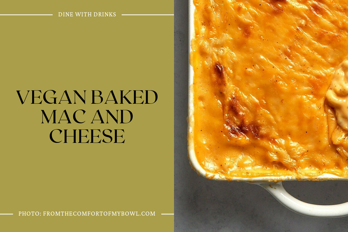 Vegan Baked Mac And Cheese