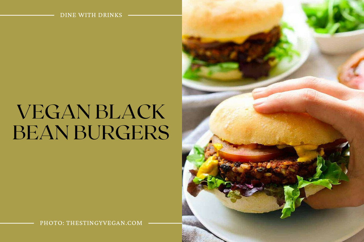 Vegan Black Bean Burgers