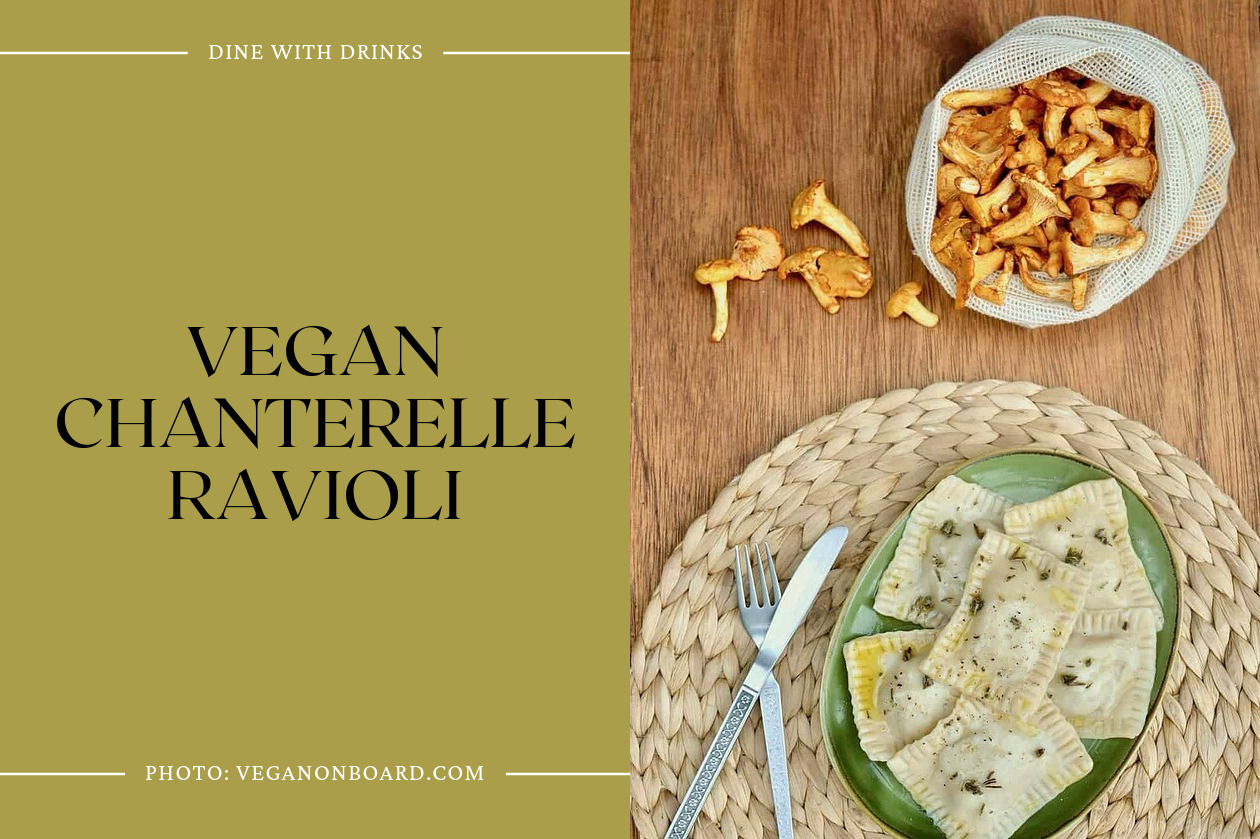 Vegan Chanterelle Ravioli