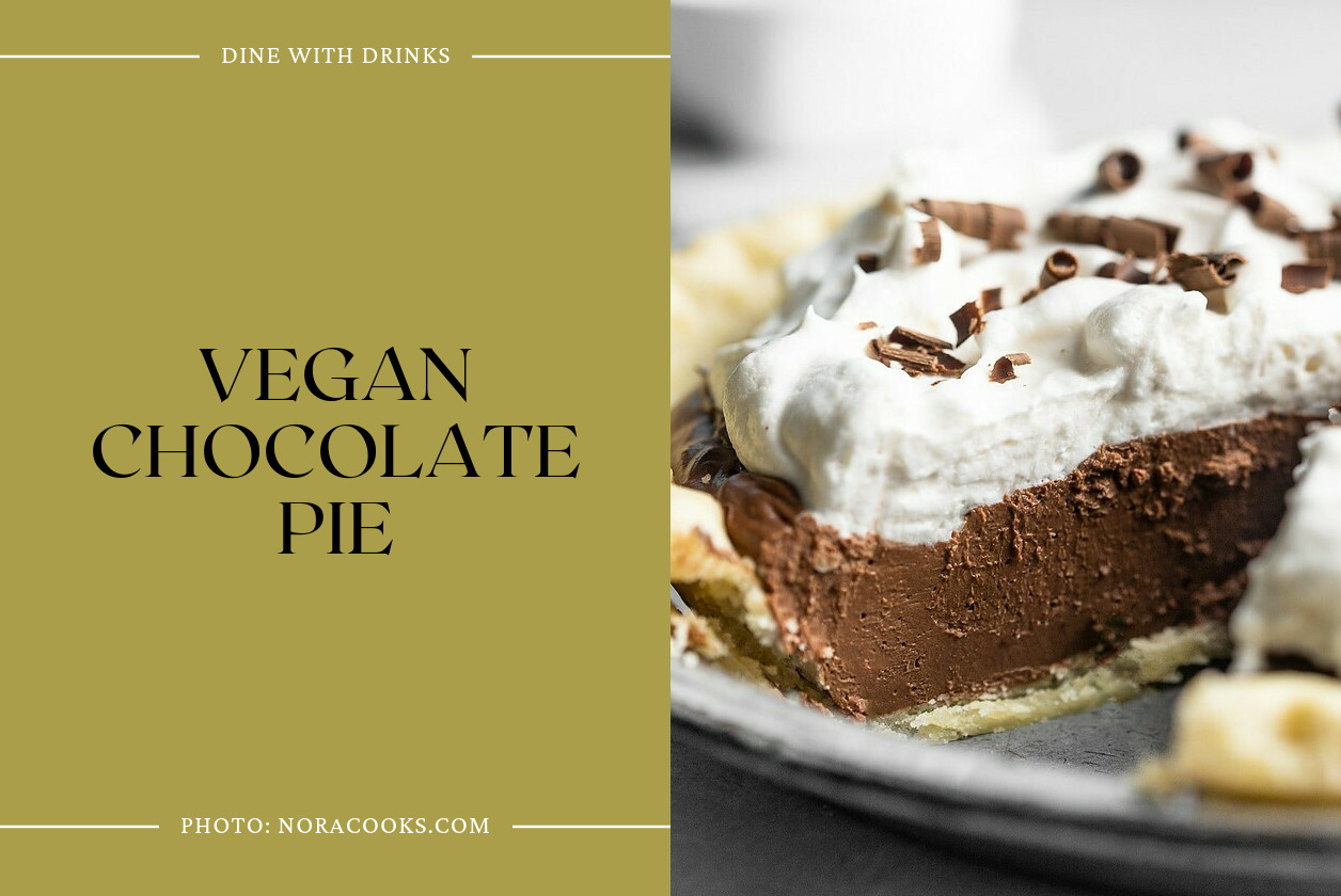 Vegan Chocolate Pie