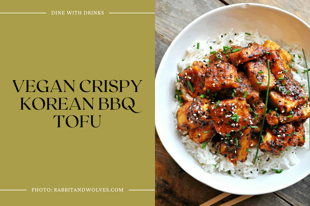 Vegan Crispy Korean Bbq Tofu