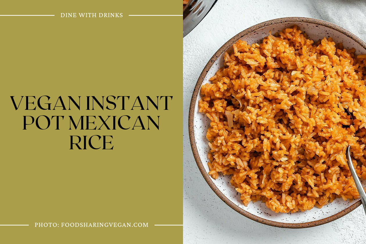 Vegan Instant Pot Mexican Rice