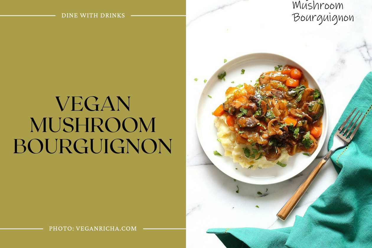Vegan Mushroom Bourguignon