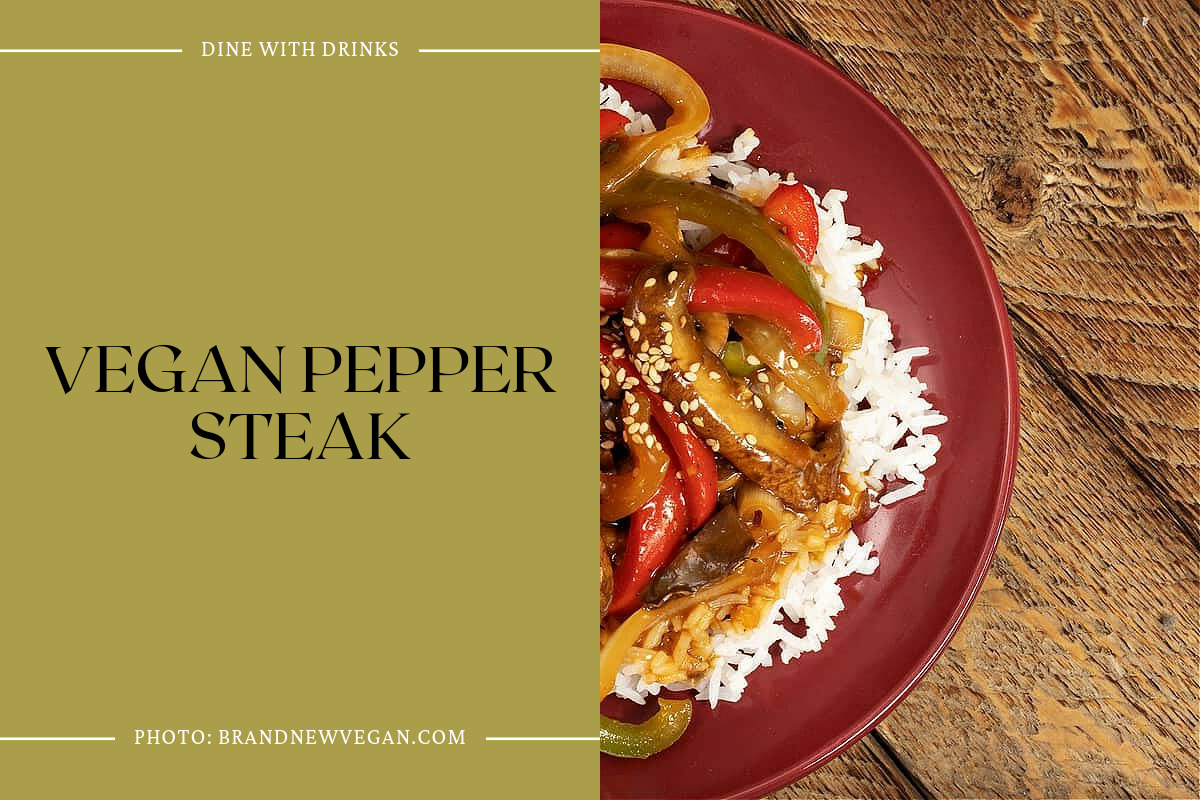 Vegan Pepper Steak