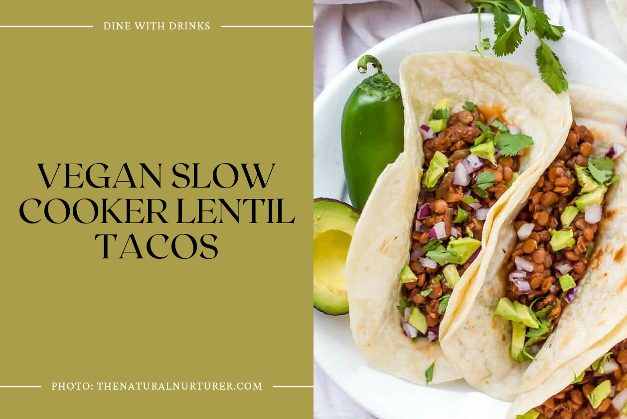 Vegan Slow Cooker Lentil Tacos