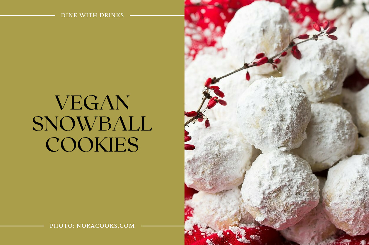 Vegan Snowball Cookies