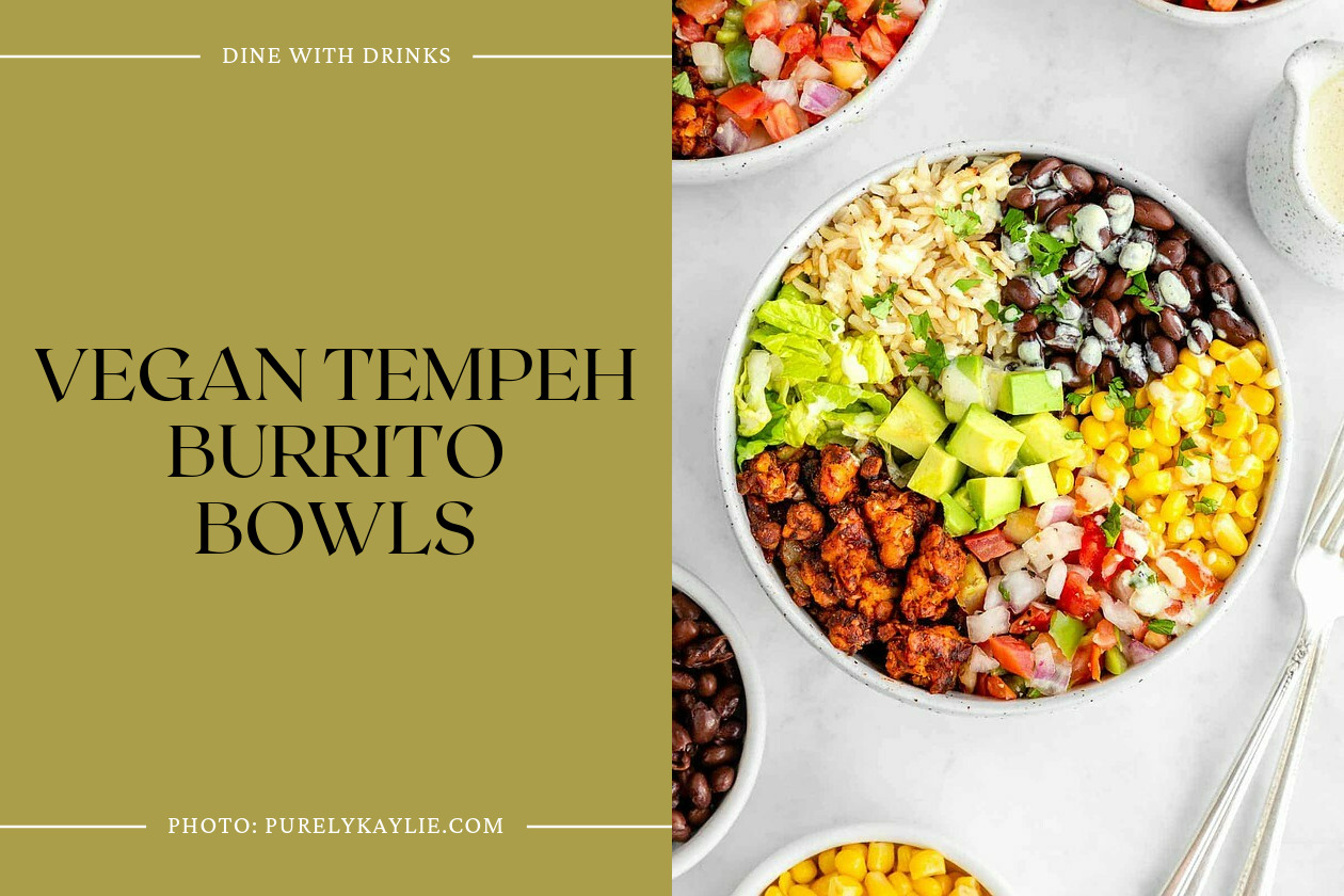Vegan Tempeh Burrito Bowls