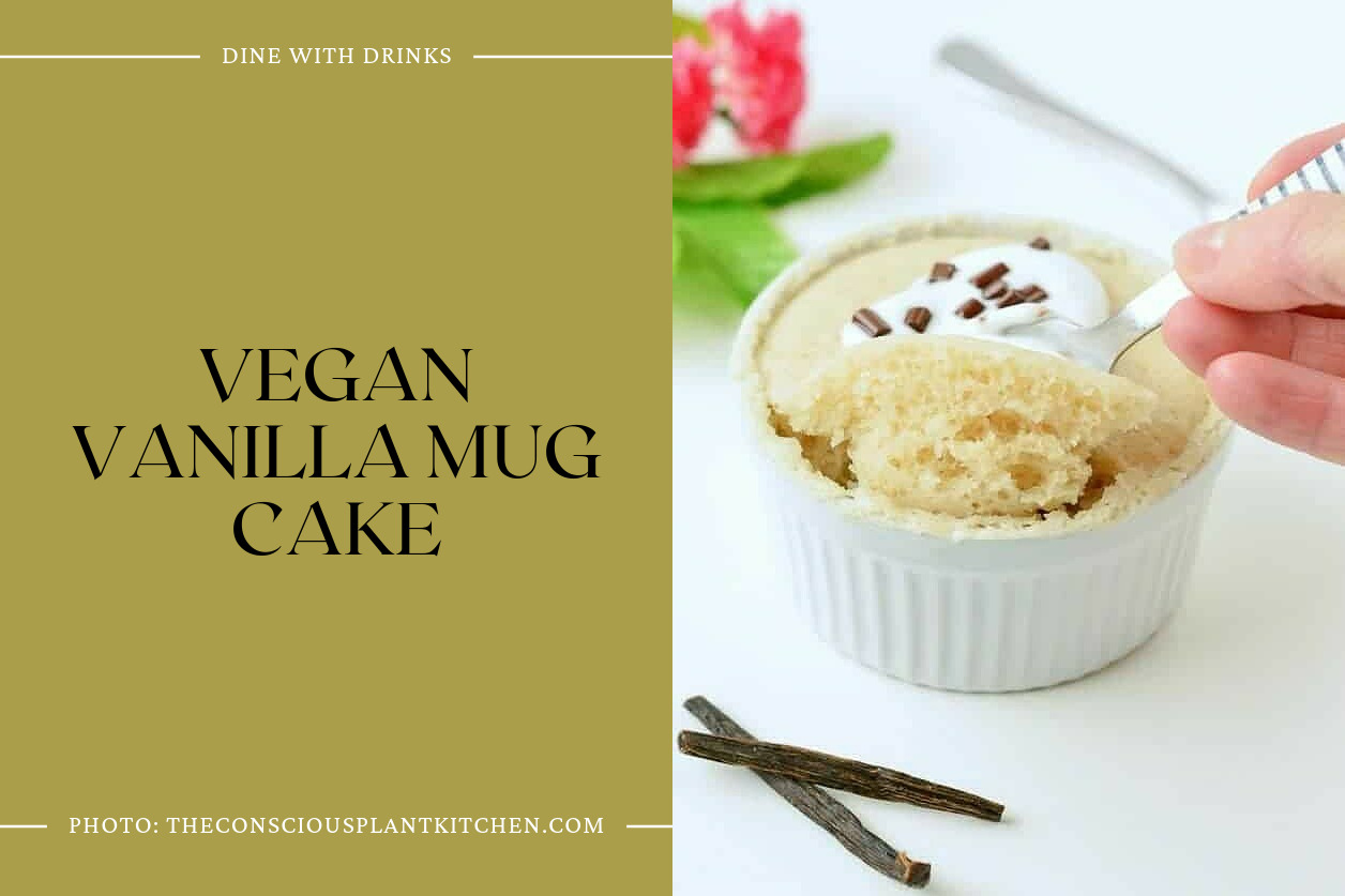 Vegan Vanilla Mug Cake
