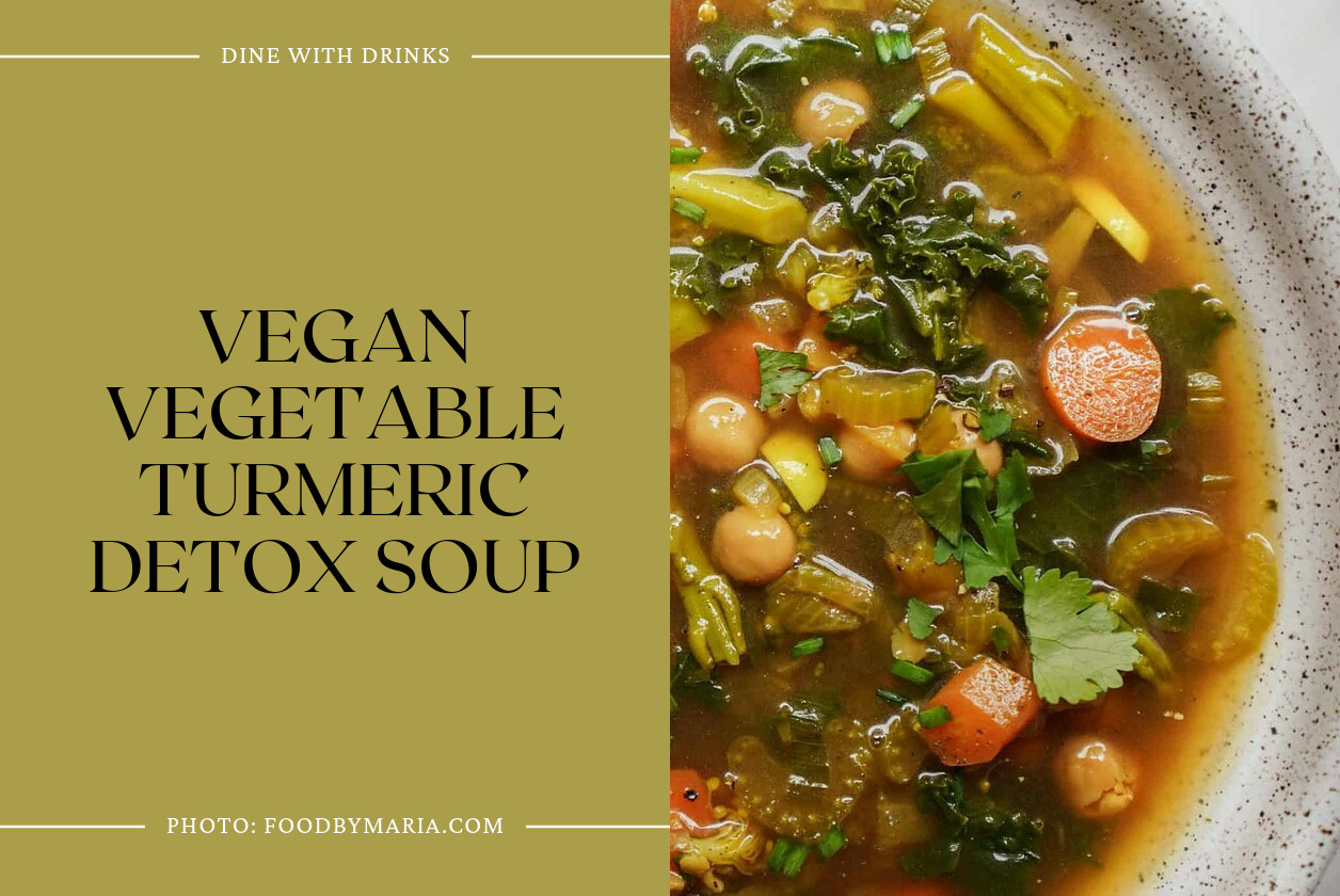 Vegan Vegetable Turmeric Detox Soup