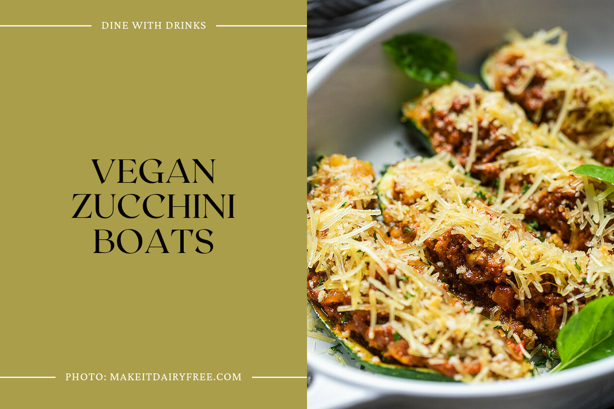 Vegan Zucchini Boats