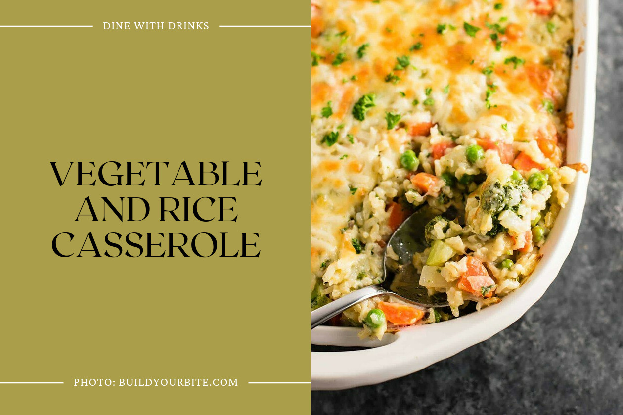 Vegetable And Rice Casserole