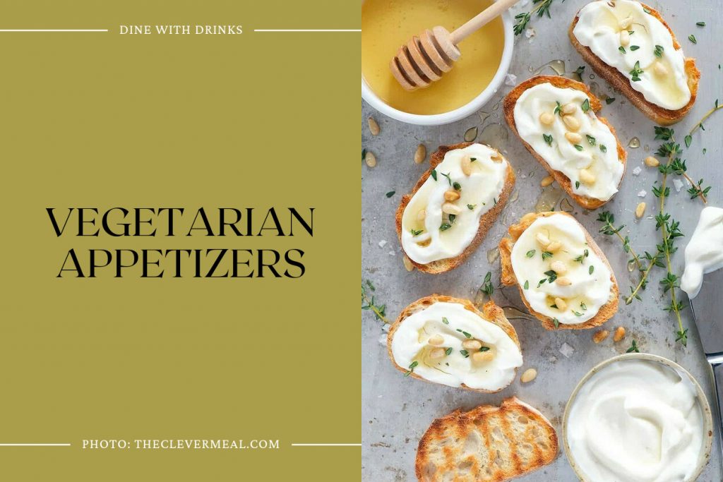 16 Vegetarian Appetizer Recipes to Delight & Devour! | DineWithDrinks