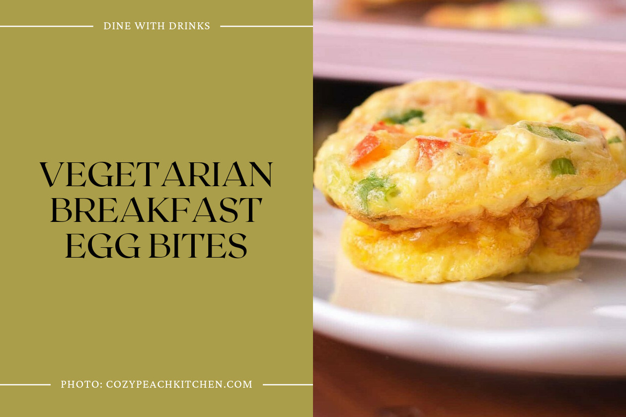 Vegetarian Breakfast Egg Bites