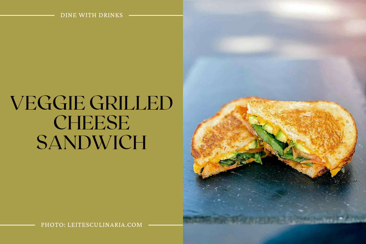 Veggie Grilled Cheese Sandwich