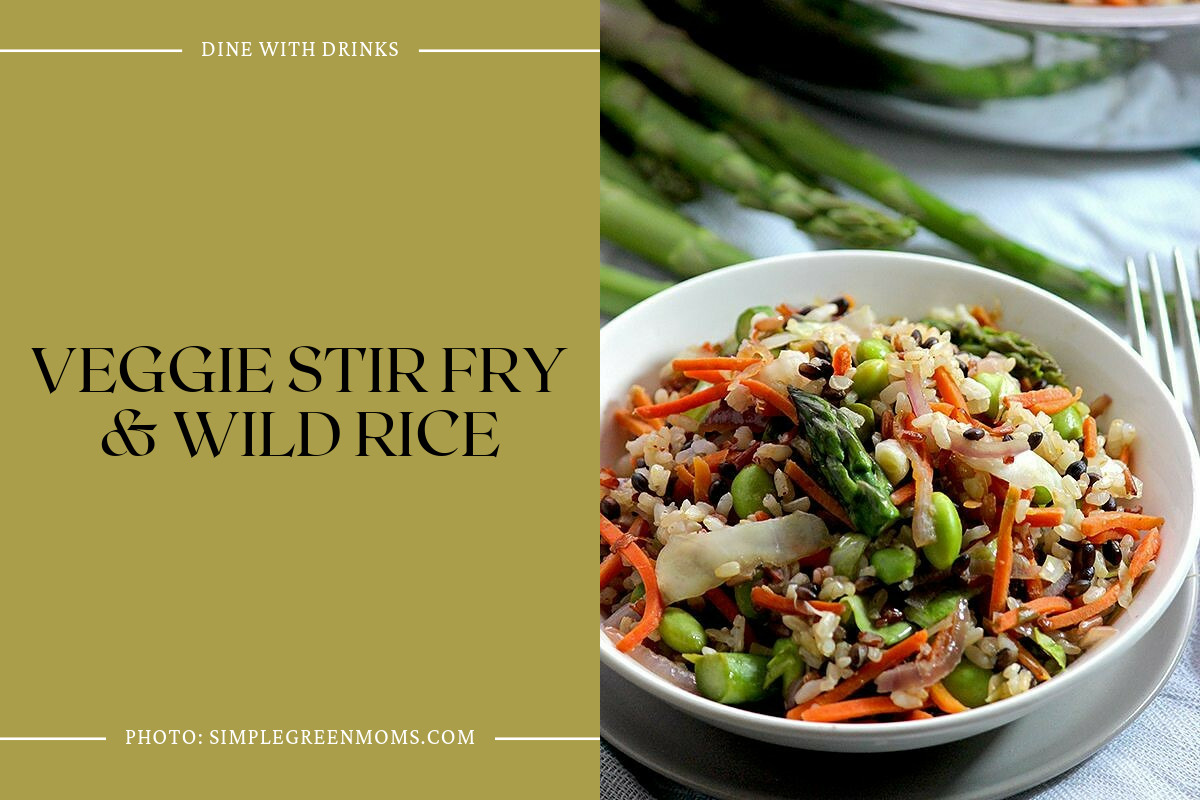 Veggie Stir Fry & Wild Rice