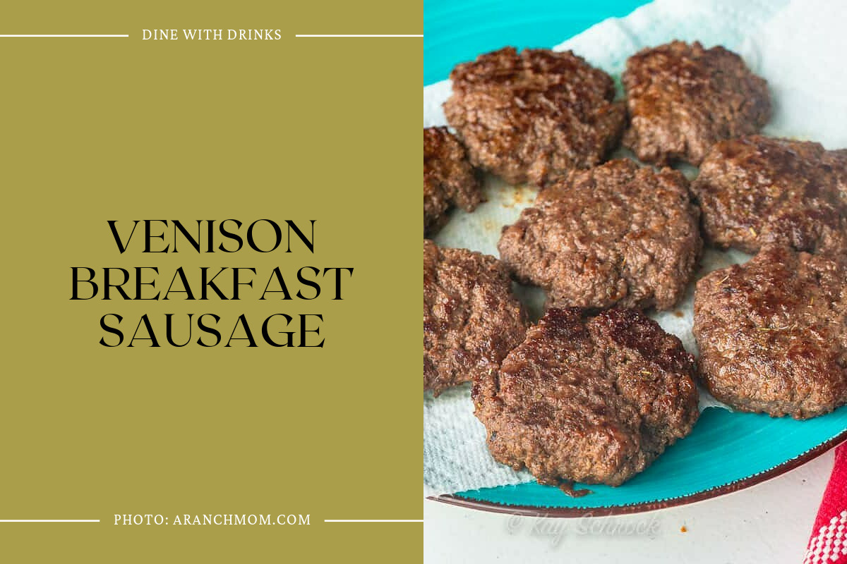 Venison Breakfast Sausage