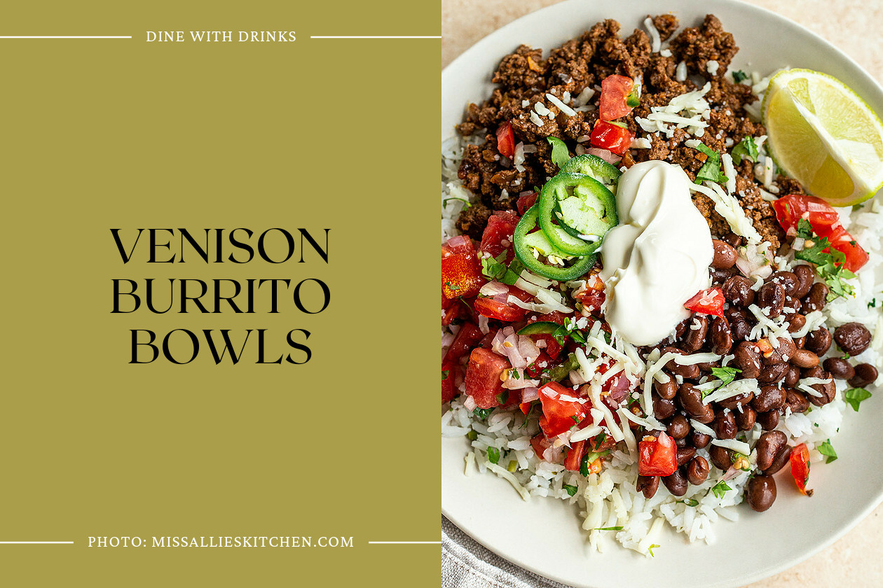 Venison Burrito Bowls