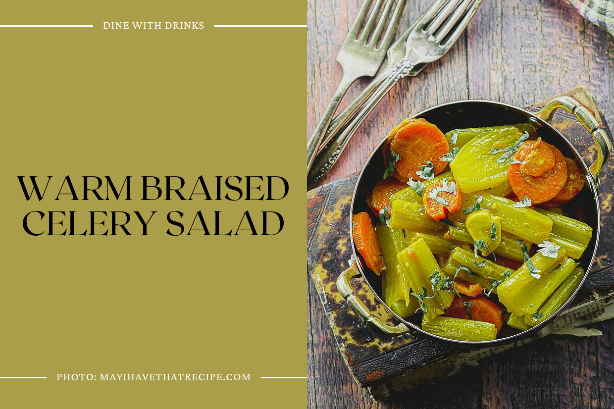Warm Braised Celery Salad