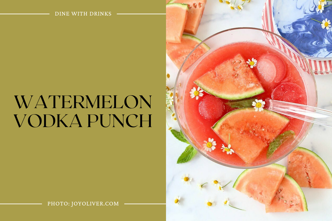 Watermelon Vodka Punch