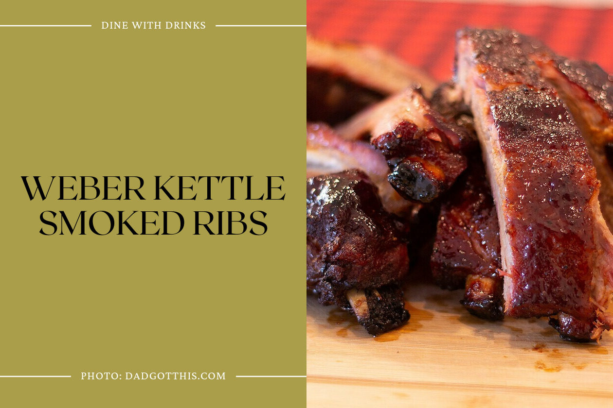 Weber Kettle Smoked Ribs
