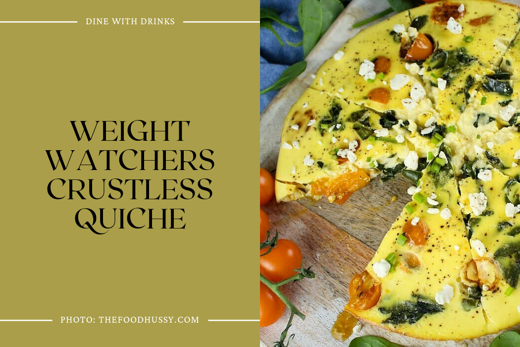 Weight Watchers Crustless Quiche
