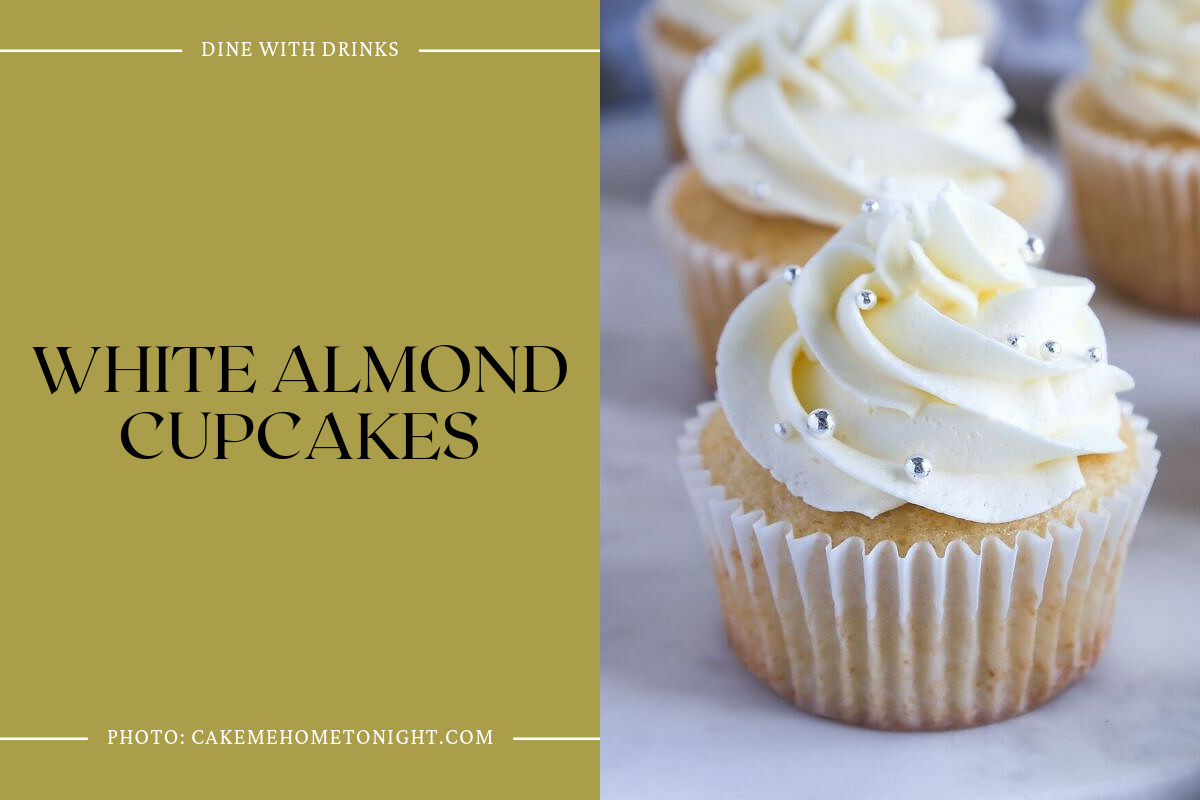 White Almond Cupcakes