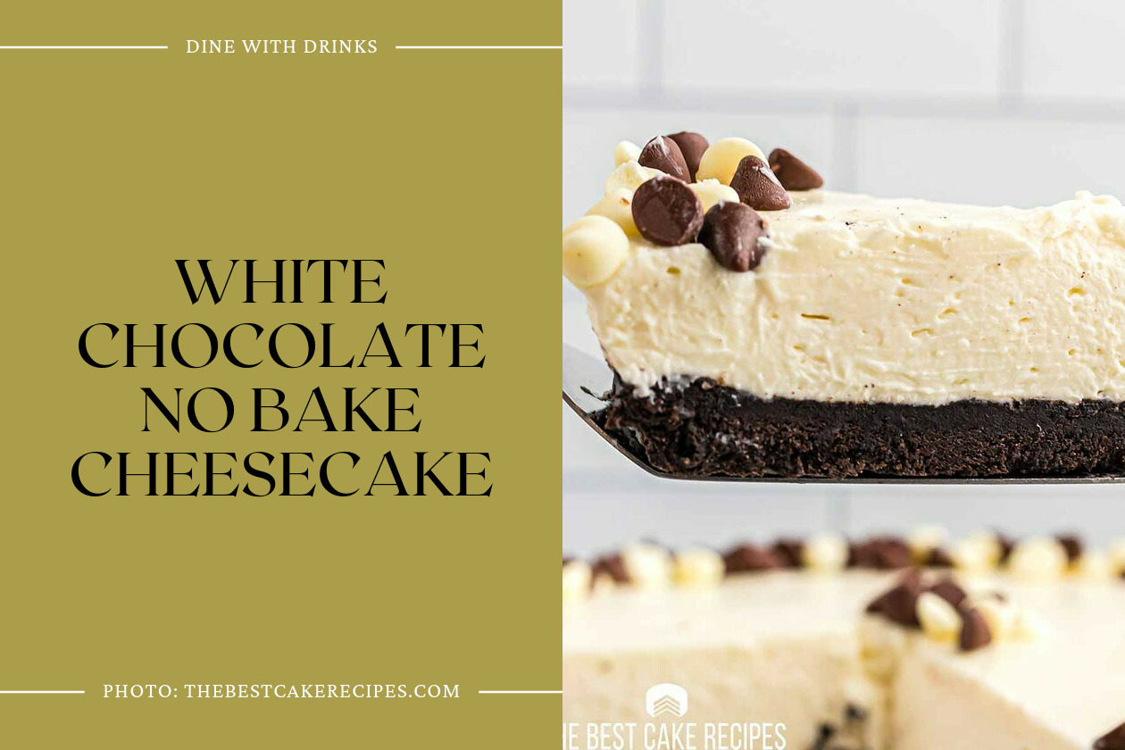 White Chocolate No Bake Cheesecake