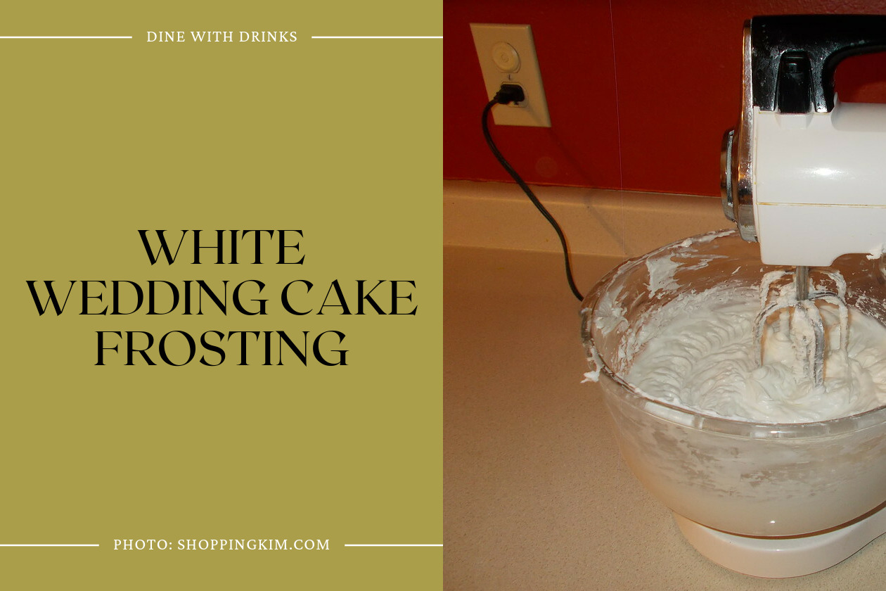 White Wedding Cake Frosting