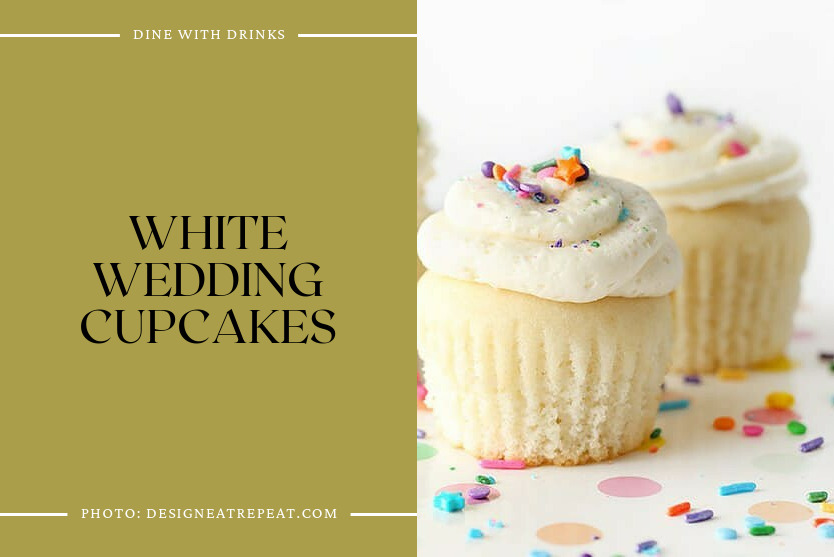 White Wedding Cupcakes