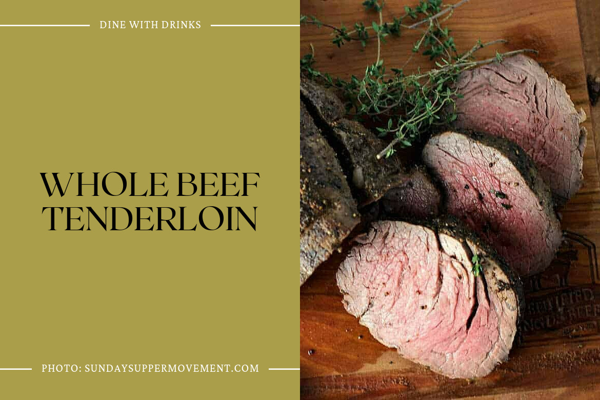 Whole Beef Tenderloin