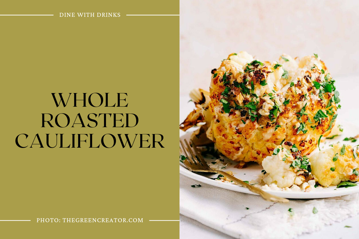 Whole Roasted Cauliflower