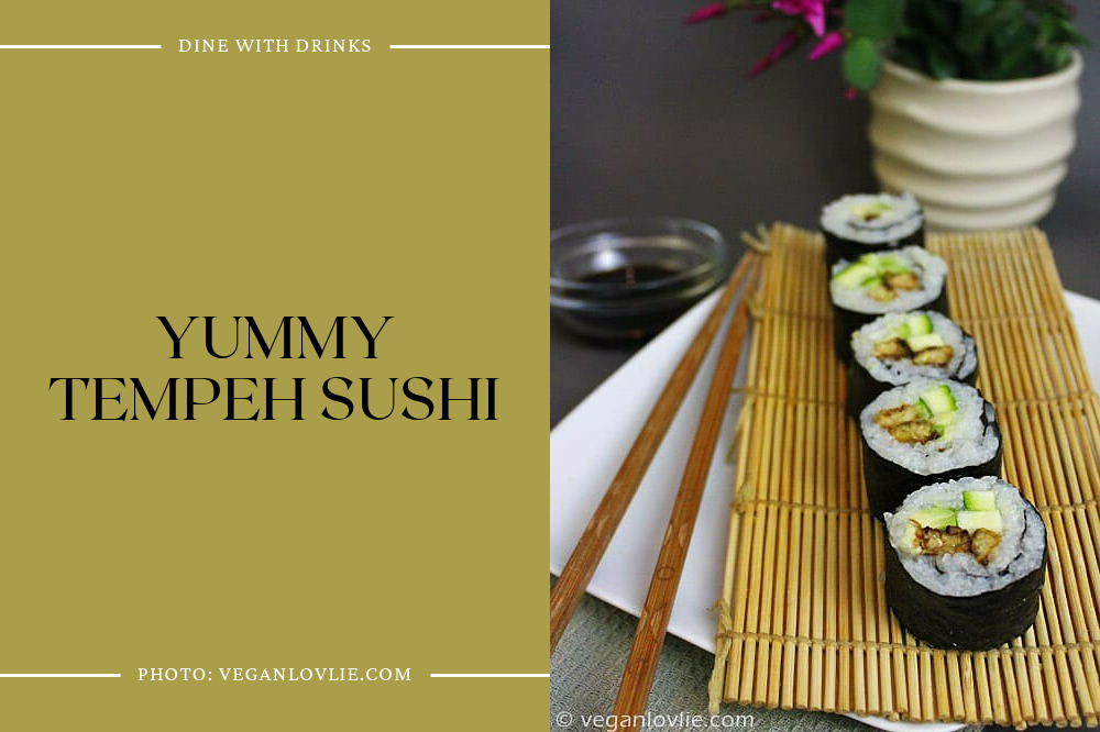 Yummy Tempeh Sushi
