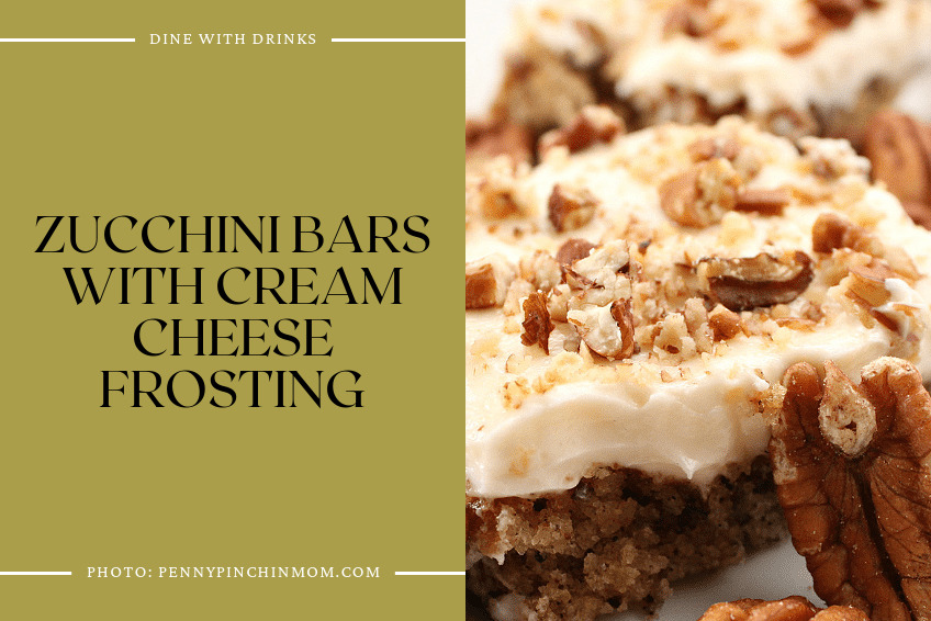 Zucchini Bars With Cream Cheese Frosting